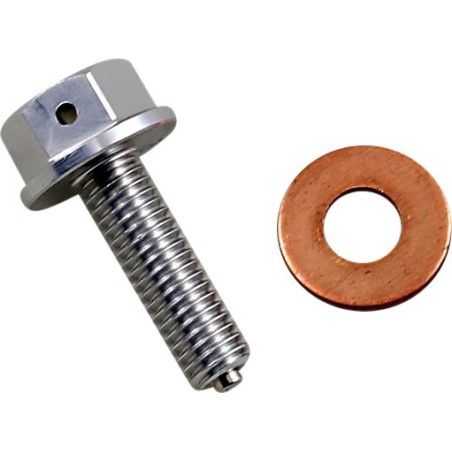 DRAIN PLUG MAGNETIC SLVR