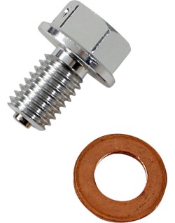 DRAIN PLUG MAGNETIC SLVR