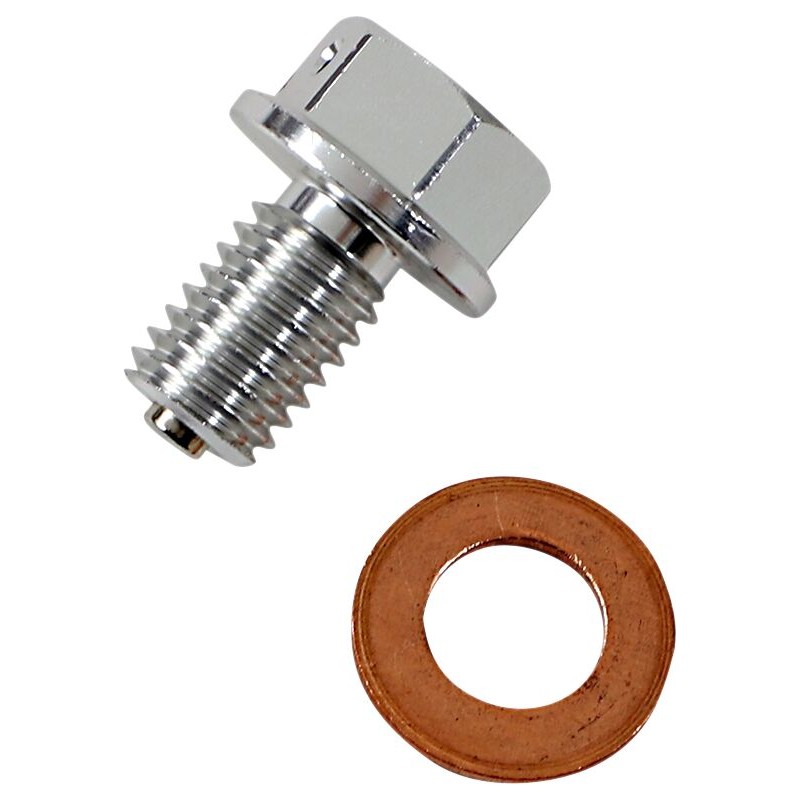 DRAIN PLUG MAGNETIC SLVR