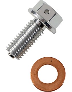 DRAIN PLUG MAGNETIC SLVR