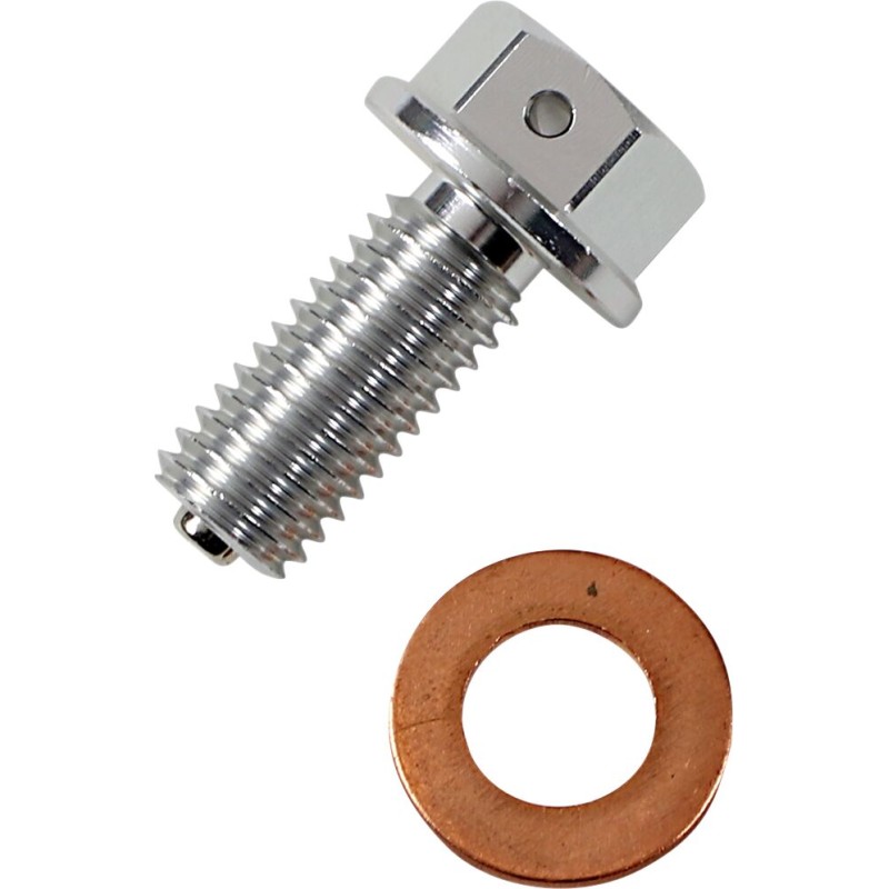 DRAIN PLUG MAGNETIC SLVR