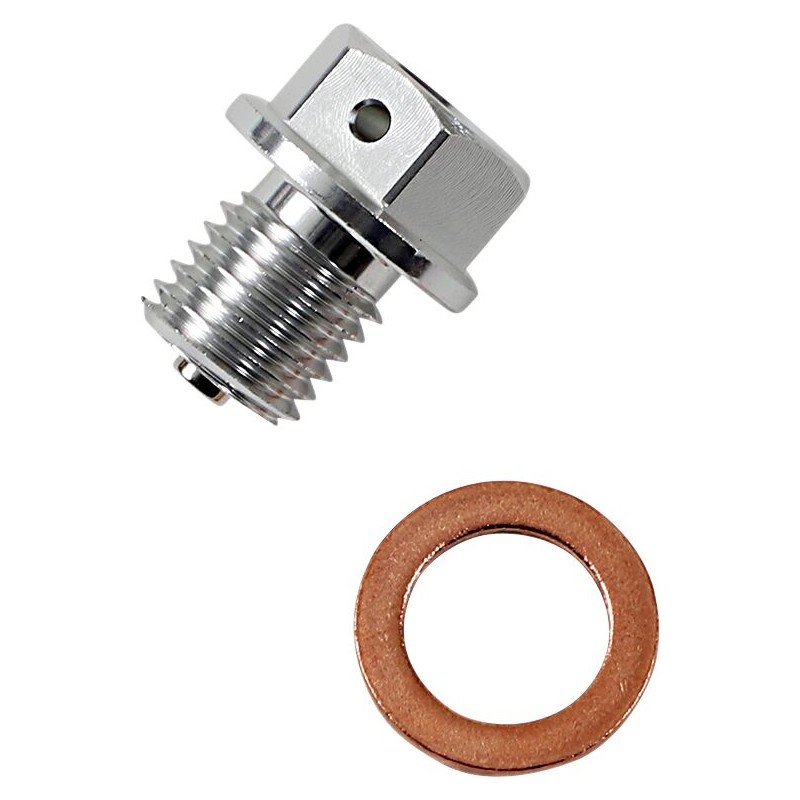DRAIN PLUG MAGNETIC SLVR
