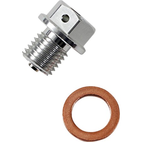 DRAIN PLUG MAGNETIC SLVR
