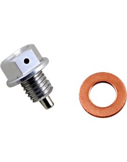 DRAIN PLUG MAGNETIC SLVR