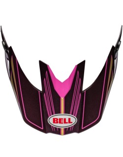 Kit visière BELL Moto-10 - Tagger Purple Haze Gloss Purple/Gold