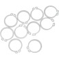 WASHER/SNAP RING CS 10PK