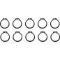 WASHER SNAP RING SC 10PK
