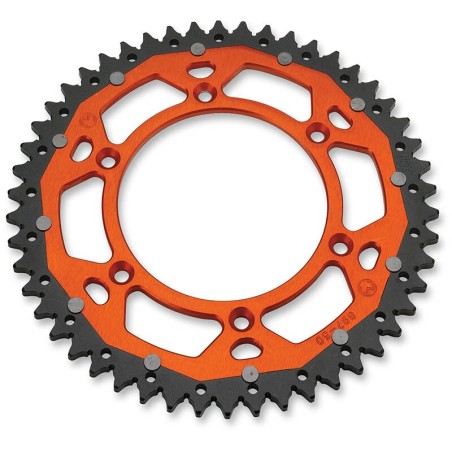 SPROCKET DUAL MSE KTM 48T ORNG