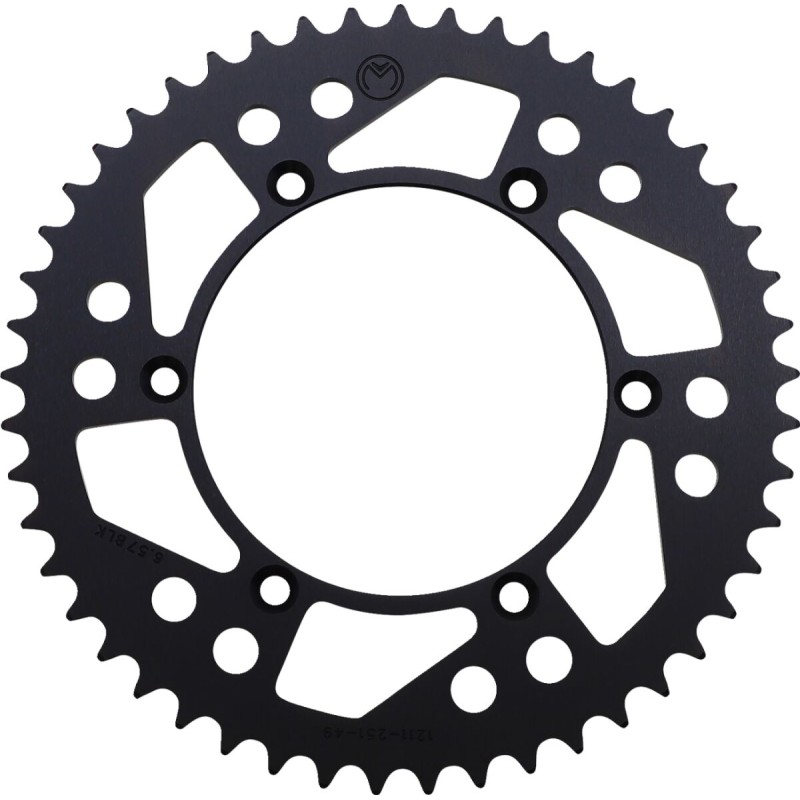 SPROCKET ALU MSE YAM 49T BLK