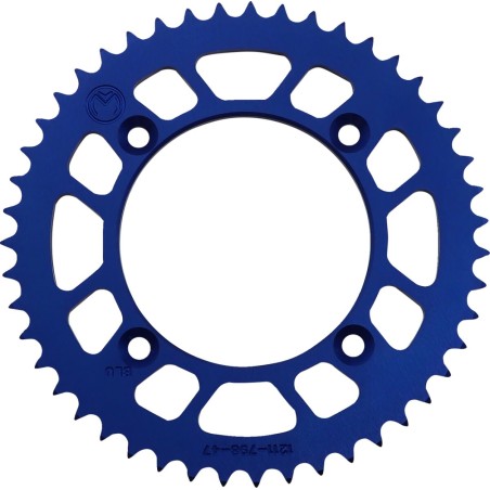 SPROCKET ALU MSE YAM 47T BLUE