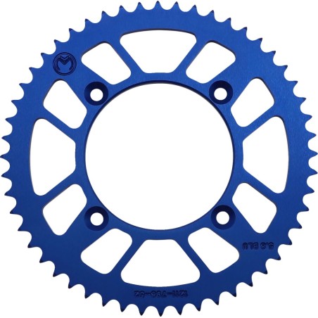 SPROCKET ALU YAM 52T BLUE