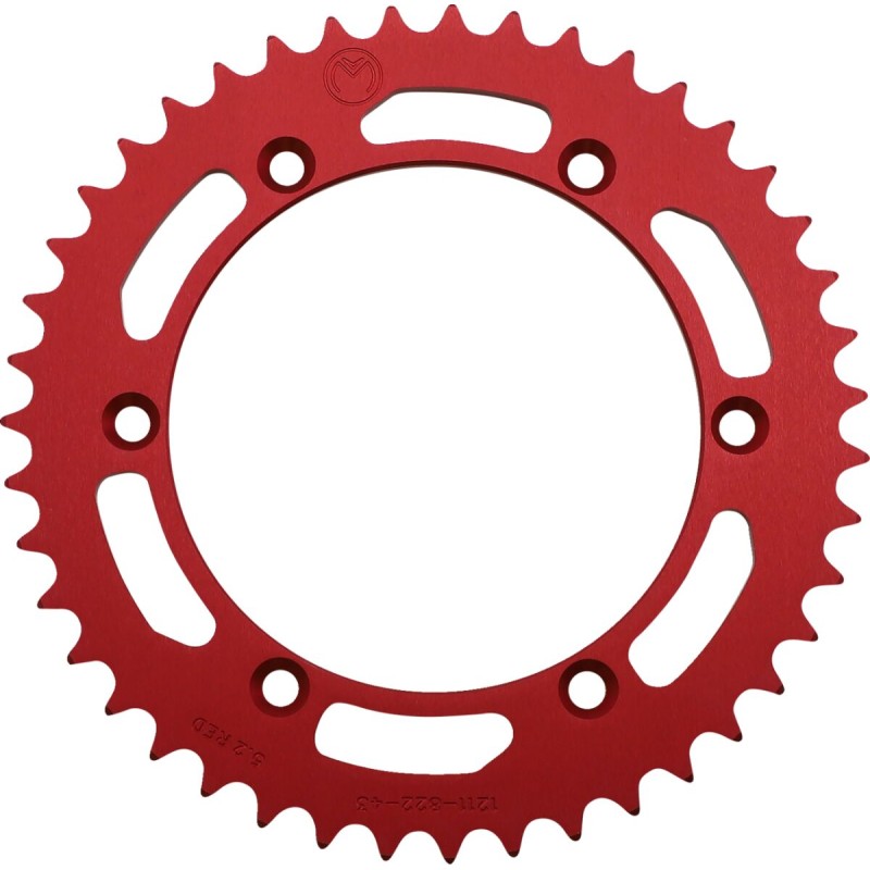 SPROCKET ALU GAS 43T RED