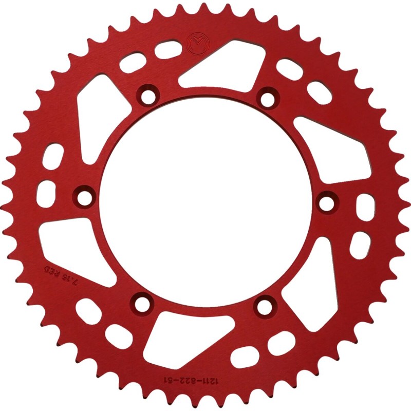 SPROCKET ALU MSE HUSQ 51T RED