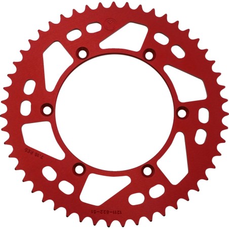 SPROCKET ALU MSE HUSQ 51T RED