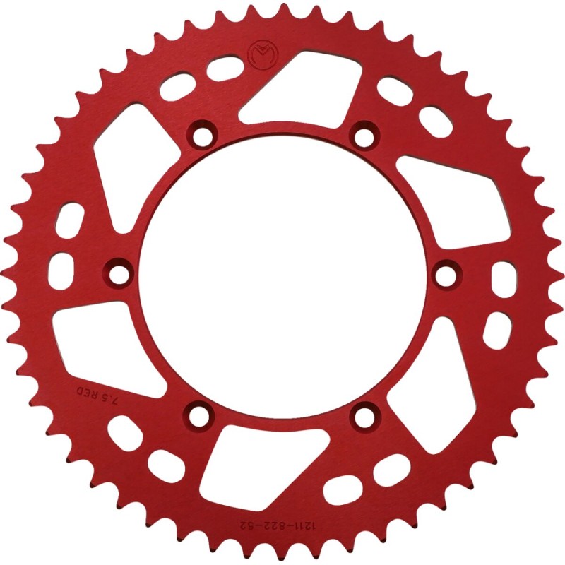 SPROCKET ALU MSE HUSQ 52T RED