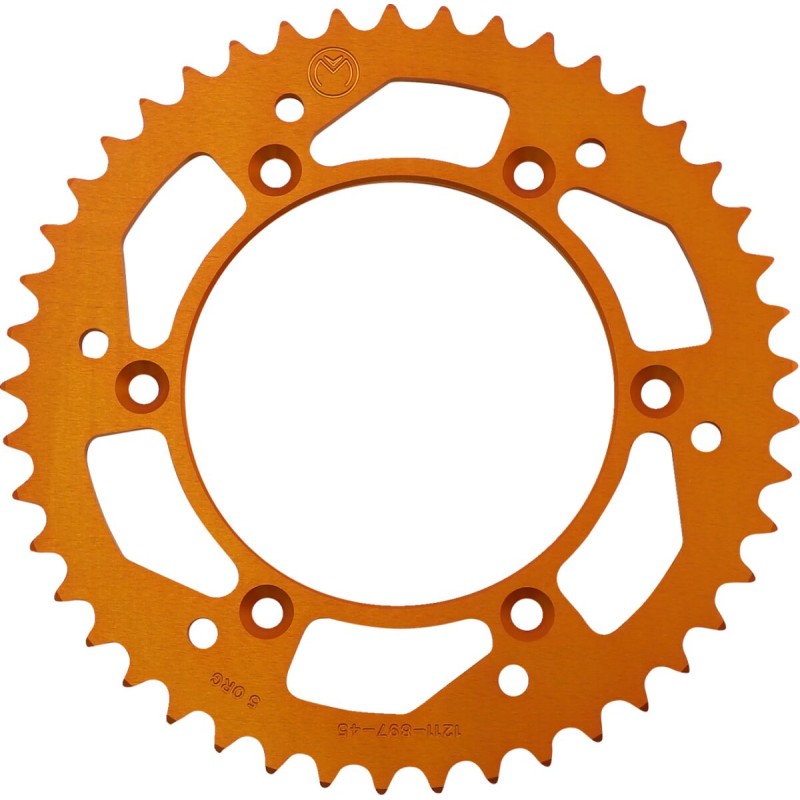 SPROCKET ALU MSE KTM 45T ORNG
