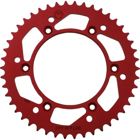SPROCKET ALU MSE BETA 46T RED