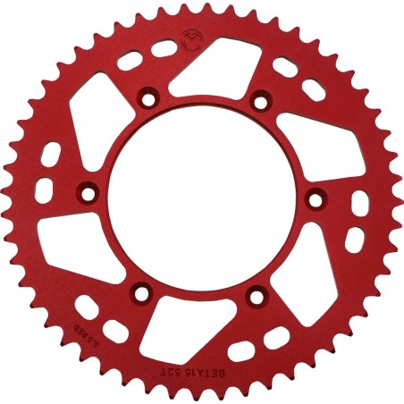 SPROCKET ALU MSE BETA 52T RED