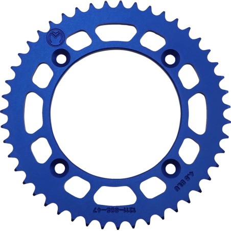 SPROCKET ALU MSE KTM 47T BLUE