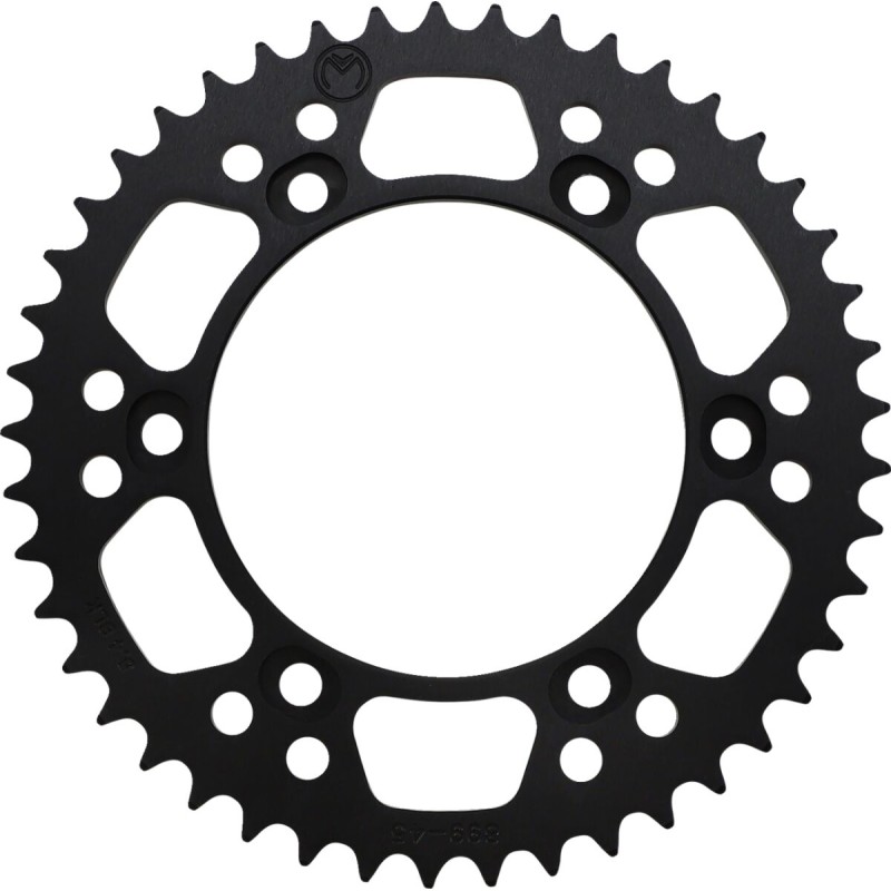 SPROCKET ALU KTM 45T BLK