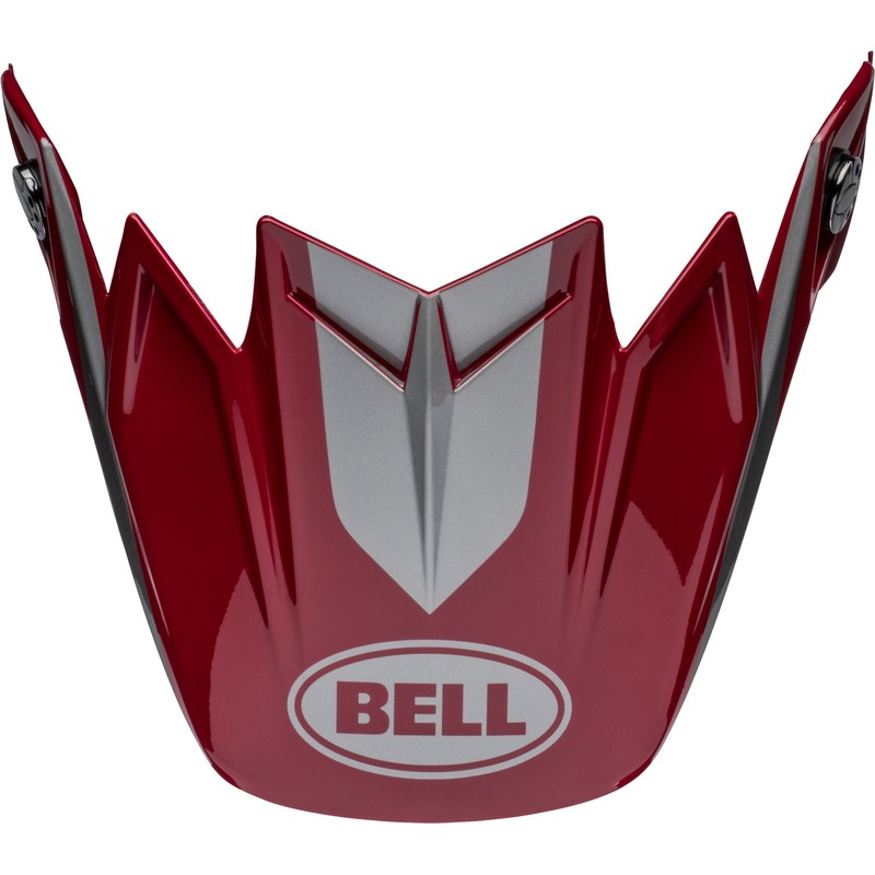 Visière BELL Moto-9S Flex - Ferrandis Méchant Gloss Red/Silver Visière BELL Moto-9S Flex - Ferrandis Méchant Gloss Red/Silver
