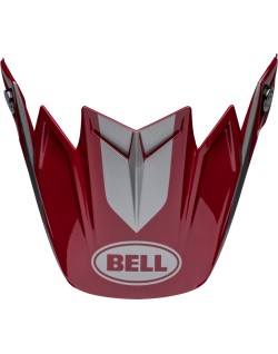 Visière BELL Moto-9S Flex - Ferrandis Méchant Gloss Red/Silver