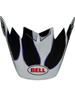 Visière BELL Moto-9S Flex - Slayco 24 Gloss White/Black
