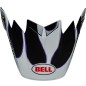 Visière BELL Moto-9S Flex - Slayco 24 Gloss White/Black Visière BELL Moto-9S Flex - Slayco 24 Gloss White/Black