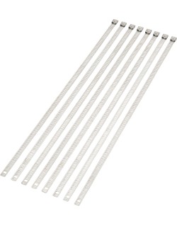 CABLE TIE SILVER 14" 8PK