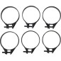 CLAMP CARB 49-51MM 6-PK