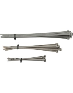 CABLE TIES MSE GREY 30PK