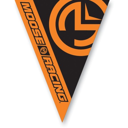 FLAGSPENNANT MSE ORG/BLK