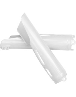 FORK COVERS CRF R/RX 19- WHT