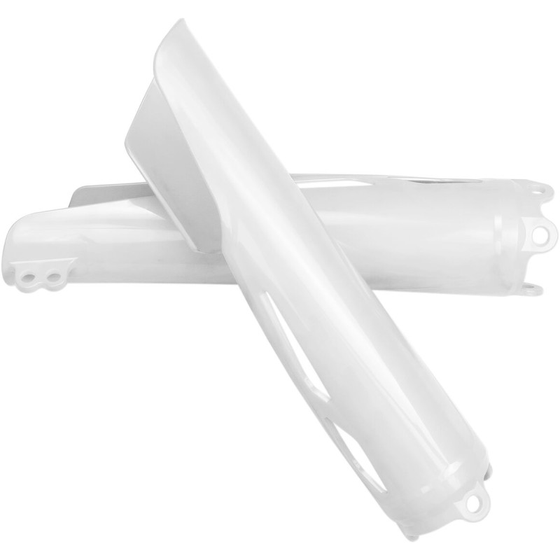 FORK COVERS CRF R/RX 19- WHT