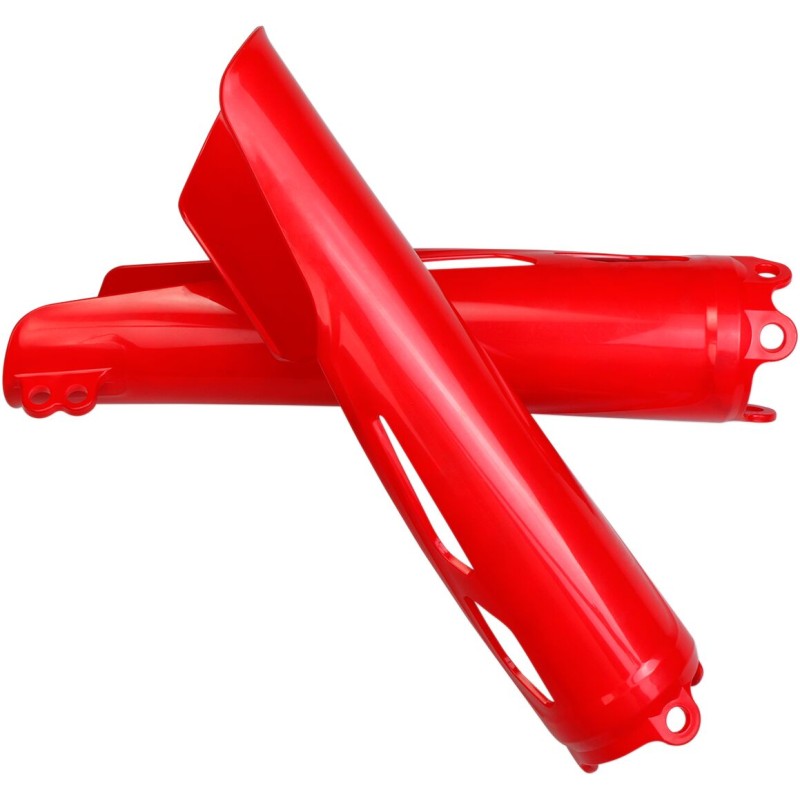 FORK COVERS CRF R/RX 19- RED