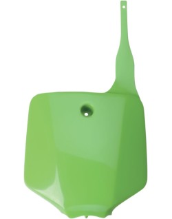 FRONT PLATE KX65 01-18 GRN