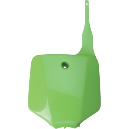 FRONT PLATE KX65 01-18 GRN