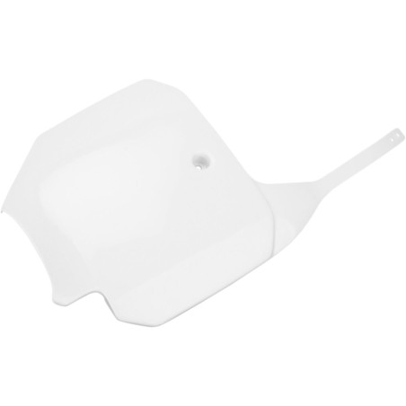 PLATE  HON CRF150 WHT