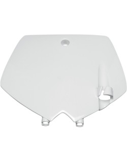 PLATE  FRT KTM65 WHT