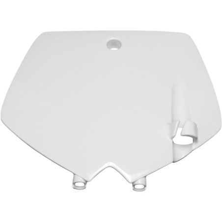 PLATE  FRT KTM65 WHT