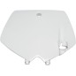 PLATE  FRT KTM65 WHT