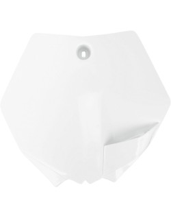 FRONT PLATE KTM65 09-15 WHT