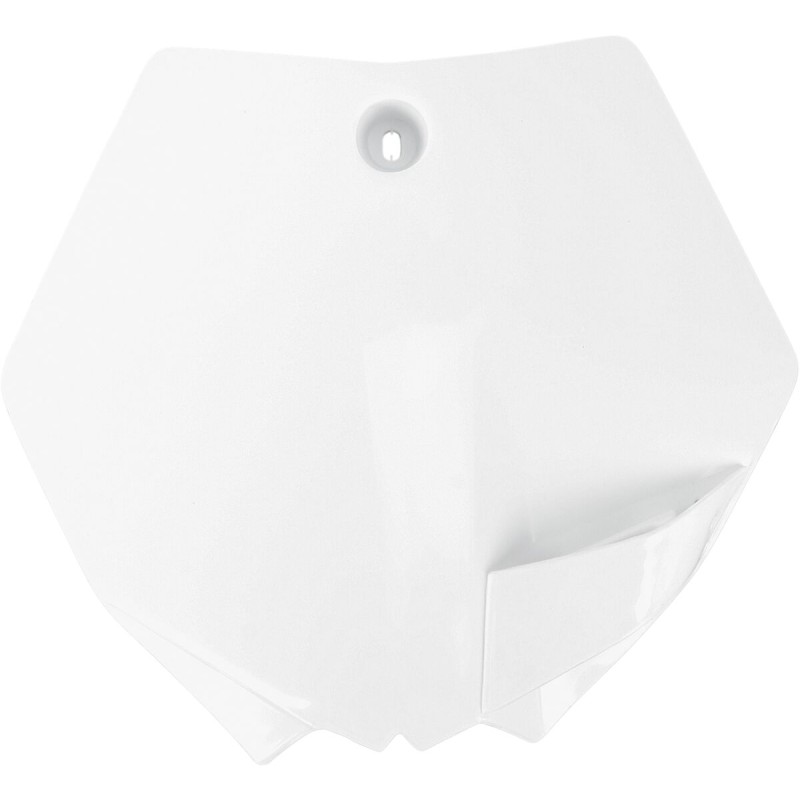 FRONT PLATE KTM65 09-15 WHT