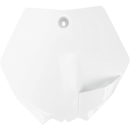 FRONT PLATE KTM65 09-15 WHT