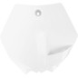 FRONT PLATE KTM65 09-15 WHT