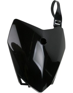 FRONT PLATE KLX110 10-17 BLK