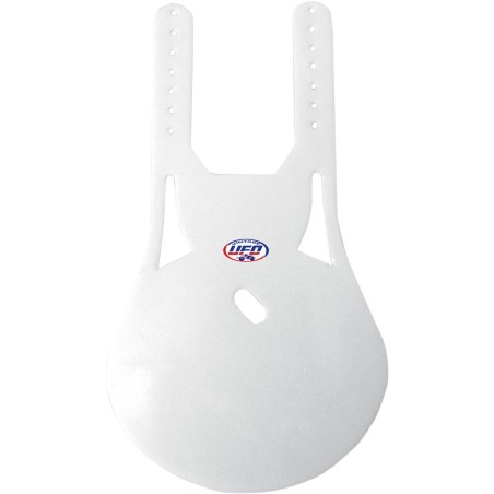 UNI FR OVAL PLATE WH