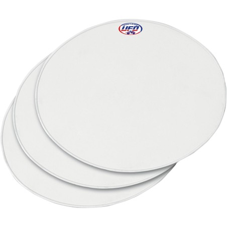 KIT UNI OVAL PLATE WH 3PC