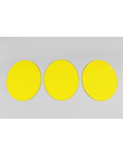 KIT UNI OVAL PLATE YL 3PC