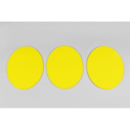 KIT UNI OVAL PLATE YL 3PC
